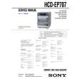 SONY HCD-EP707 Instrukcja Serwisowa