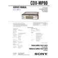 SONY CDXMP80 Instrukcja Serwisowa