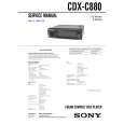 SONY CDXC880 Instrukcja Serwisowa
