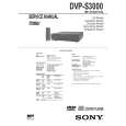 SONY DVP-S3000 Instrukcja Obsługi