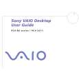 SONY PCV-RS123 VAIO Instrukcja Obsługi