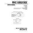 SONY MHC-5900 Instrukcja Serwisowa