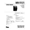 SONY WM-FX121 Instrukcja Serwisowa