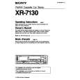 SONY XR-7130 Instrukcja Obsługi
