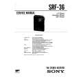 SONY SFR36 Instrukcja Serwisowa