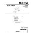 SONY MDRV50 Instrukcja Serwisowa