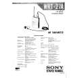 SONY WRT-27A Instrukcja Serwisowa