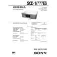 SONY SCD777ES Instrukcja Serwisowa