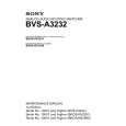 SONY BKDS-PA3291 Instrukcja Serwisowa