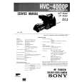 SONY HVC4000P Instrukcja Serwisowa