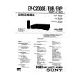 SONY EVC2000E/EUB/EVP Instrukcja Serwisowa