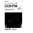 SONY CCD-F56 Instrukcja Obsługi