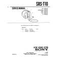SONY SRS-T10 Instrukcja Serwisowa