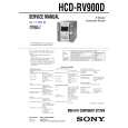 SONY HCD-RV900D Instrukcja Serwisowa
