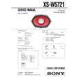 SONY XSW5721 Instrukcja Serwisowa