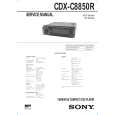 SONY CDXC8850R Instrukcja Serwisowa