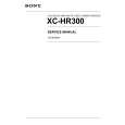 SONY XC-HR300 Instrukcja Serwisowa