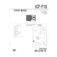 SONY ICF-F10 Instrukcja Serwisowa